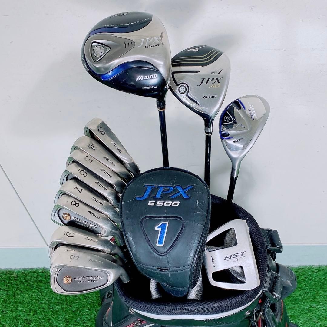 ゴルフクラブメンズセット ミズノ JPX E 500 入門 N 1728