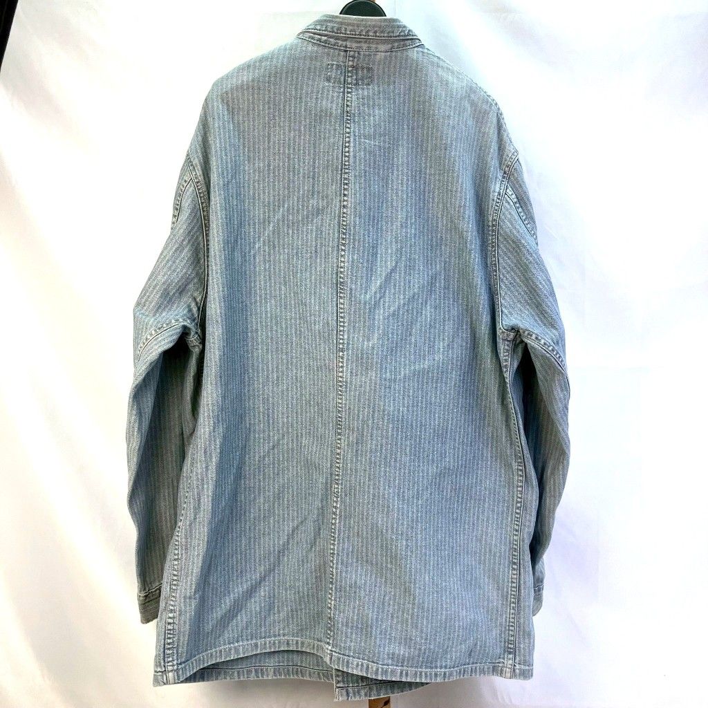 01w-5628 ダブルアールエル RRL RRL デニムカバーオール ヘリンボーン 90s 三ツ星 サイズM メンズ アウター 品