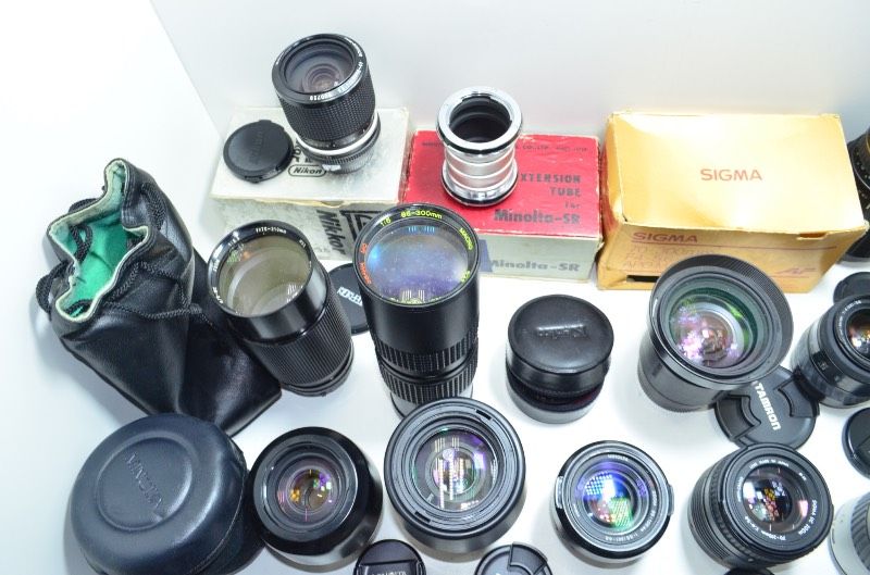 カメラレンズ ミノルタ MINOLTA ニコン NIKON シグマ SIGMA キヤノン Canon 他 ジャンク品