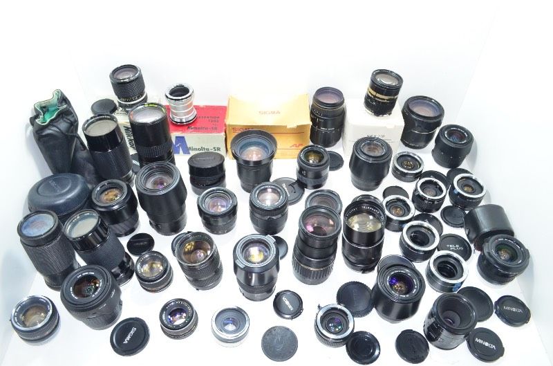 カメラレンズ ミノルタ MINOLTA ニコン NIKON シグマ SIGMA キヤノン Canon 他 ジャンク品
