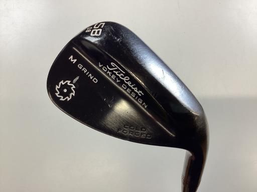 【】 タイトリスト VOKEY COLD FORGED(2015) ブラック 58°/08°M ウェッジ WG NS PRO MODUS3 TOUR120 (フレックスS) メンズ 男性用 右利き 右用 Dランク ゴルフクラブ