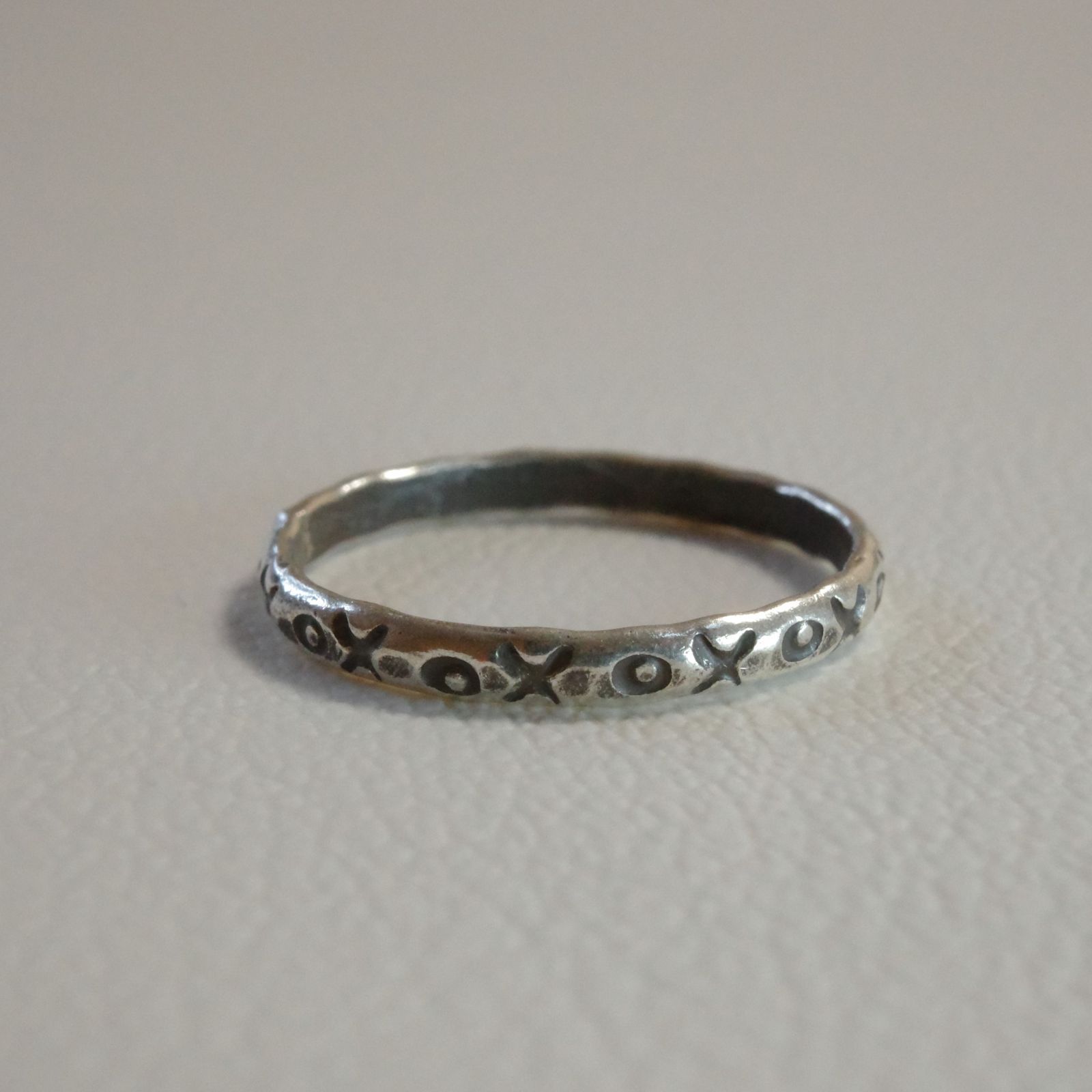 カレンシルバー リング karen silver ring カレン族 XO[KN023] - メルカリ