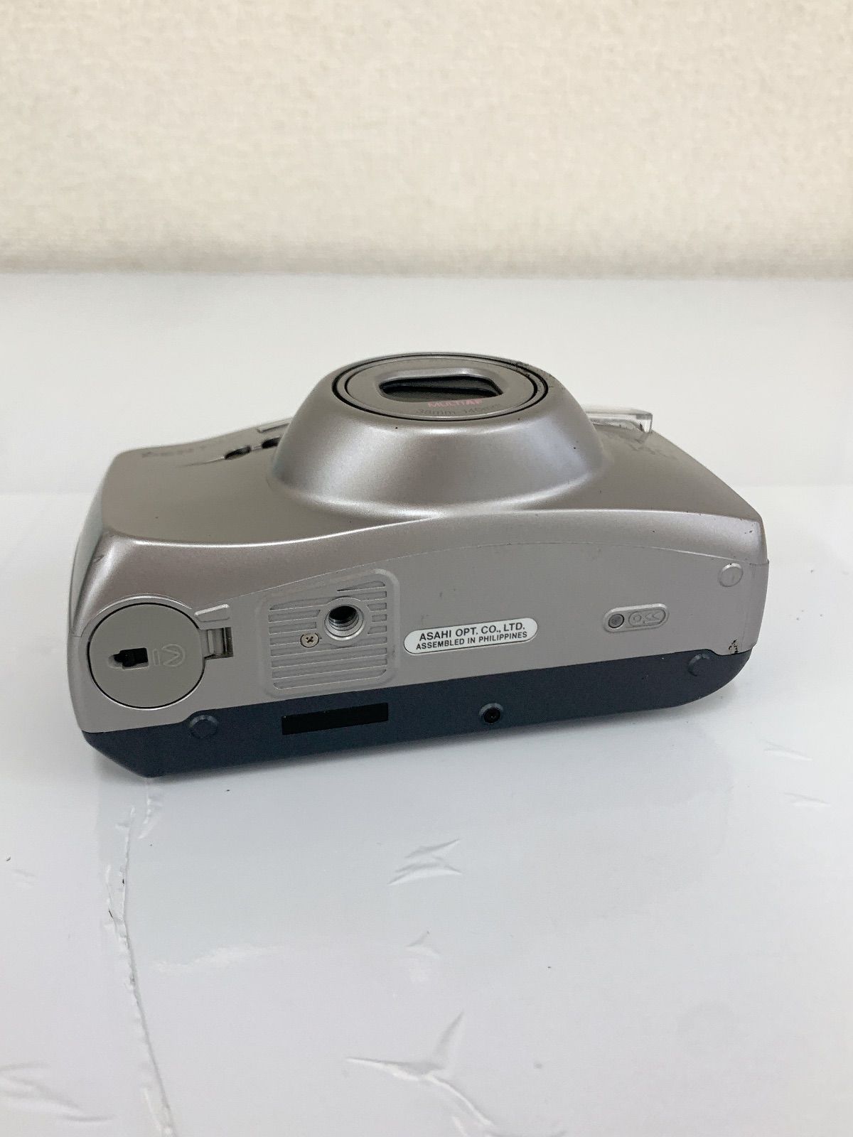 ○3 【通電未確認】PENTAX ESPIO 140 フィルムカメラ シルバー ケース