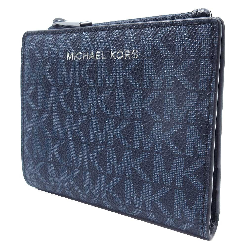 マイケルコース 財布 二つ折り財布 小銭入れ有り MICHAEL KORS COOPER MKシグネチャー プリントロゴ ジップ ウォレット 36S5LCOE8B アウトレット メンズ