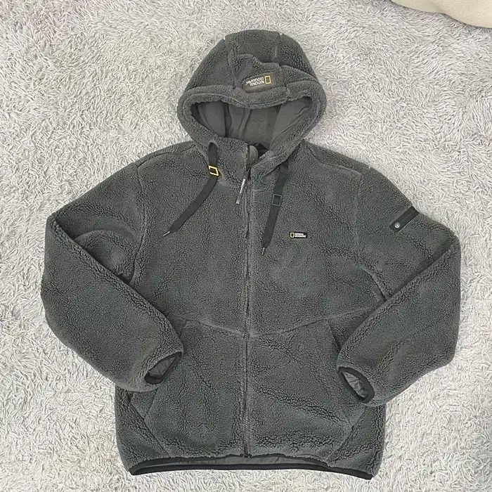 ナショナルジオグラフィック フリース ジップアップ ジャージ 100