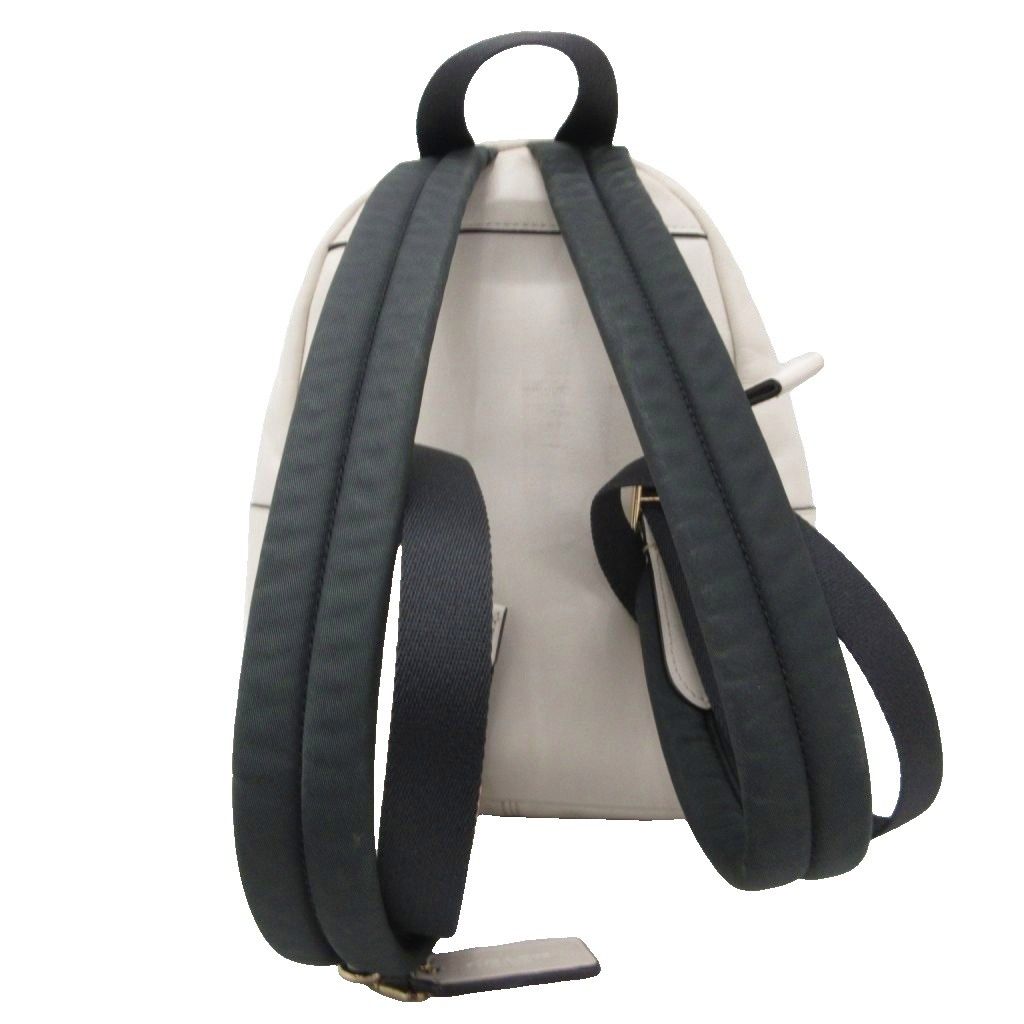 コーチ COACH チャーリー リュックサック デイパック シグネチャー ミニ PVC ベージュ アイボリー