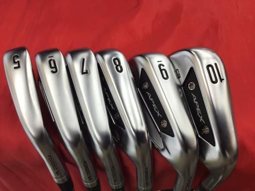 キャロウェイ APEX CB 2025 6S アイアンセット IR Dynamic G MID 115 フレックスS メンズ 男性用 右利き 右用 Bランク ゴルフクラブ