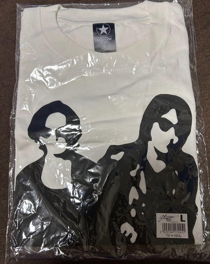 B z ビーズ 稲葉浩志 松本孝弘 LIVE GYM Pleasure 2025 STARS グッズ Tシャツ 白 シルエット XXL