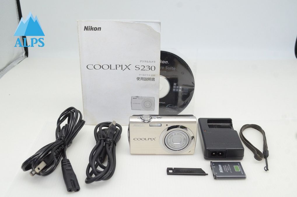 Nikon ニコン COOLPIX S230 コンパクトデジタルカメラ シルバー