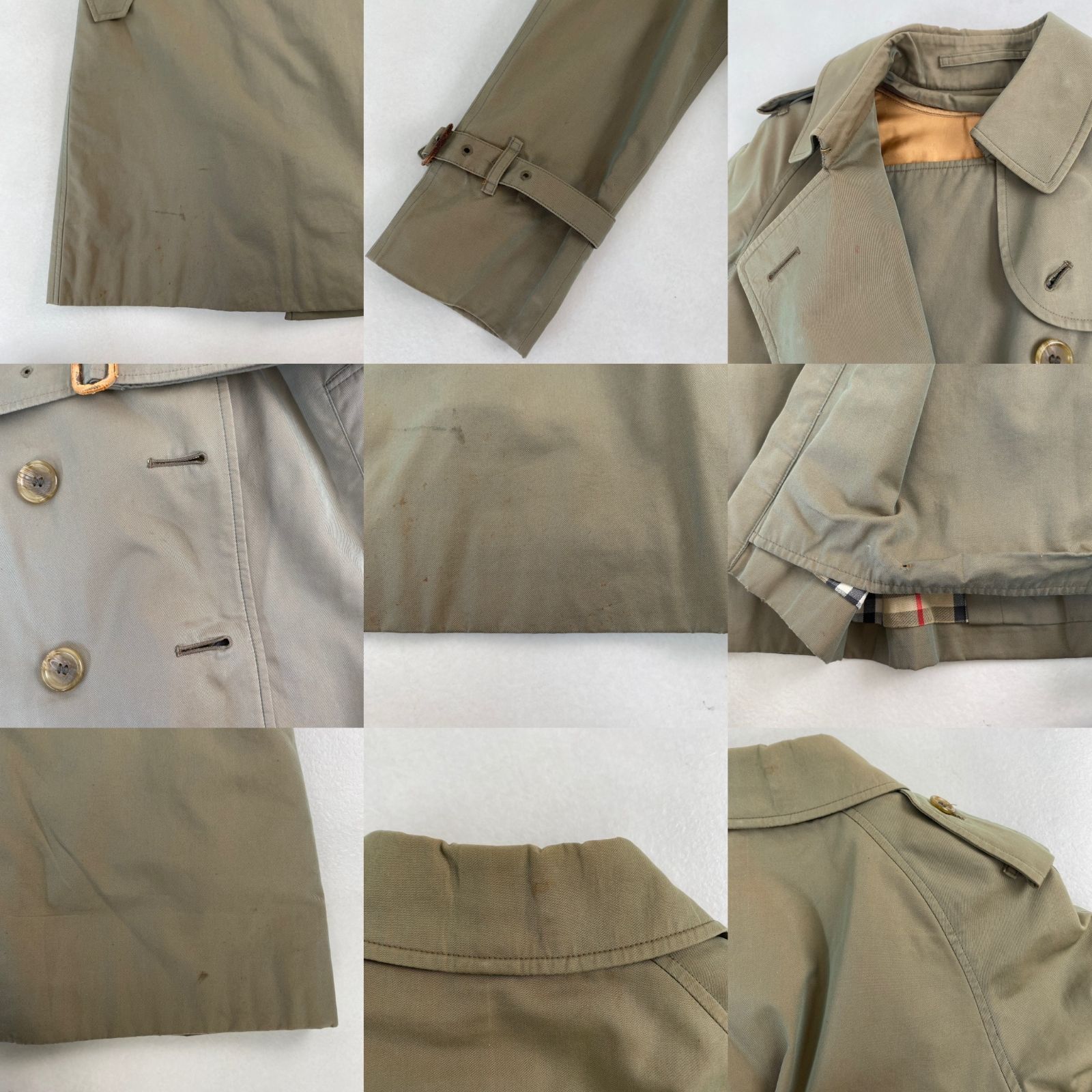 バーバリー トレンチコート バーバリーズ ライナー付 Burberry ベルト