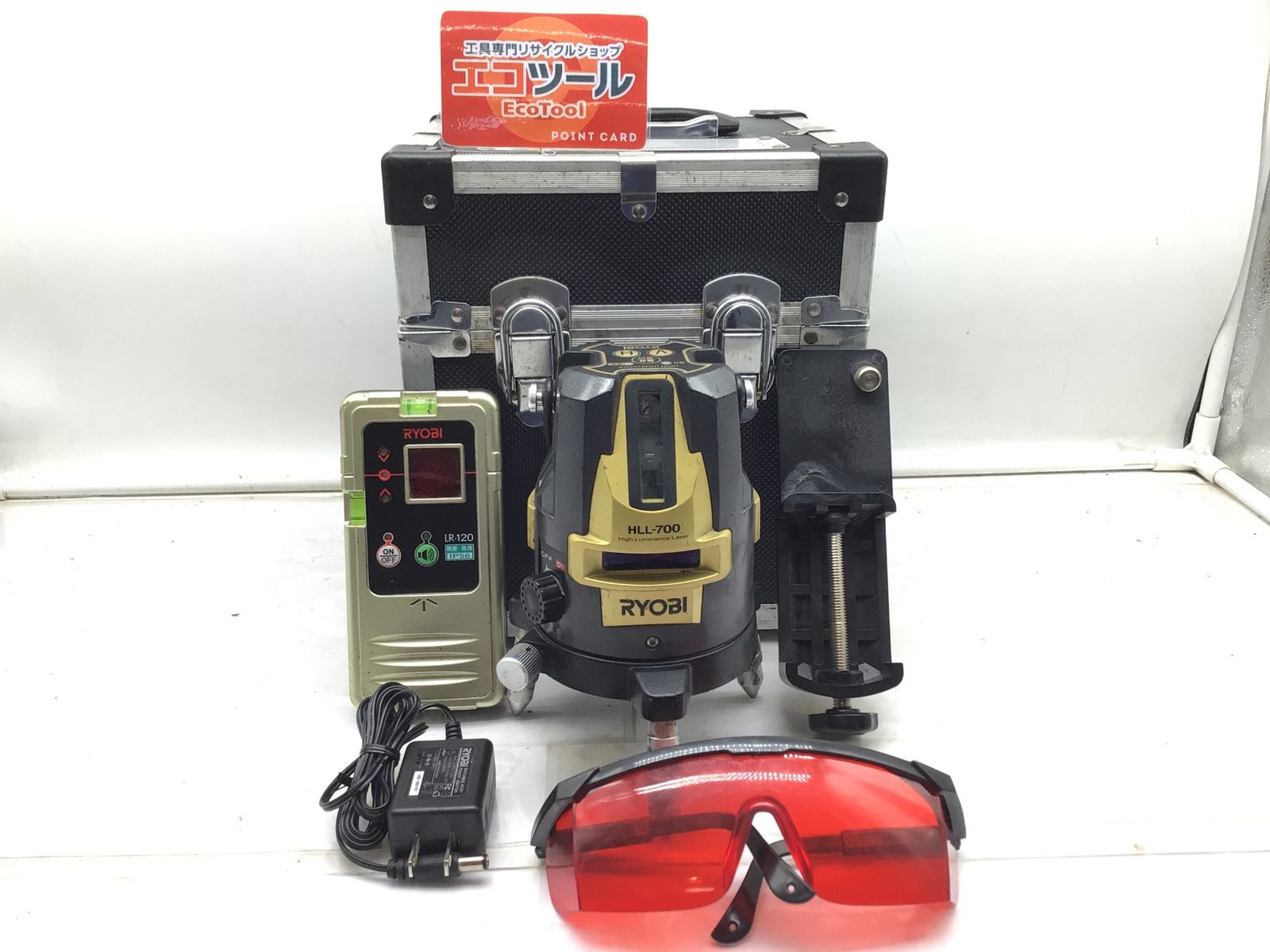 品 リョービ レーザ墨出器 HLL-700 IT5GMCHTGYU8 エコツール笠寺店 M02