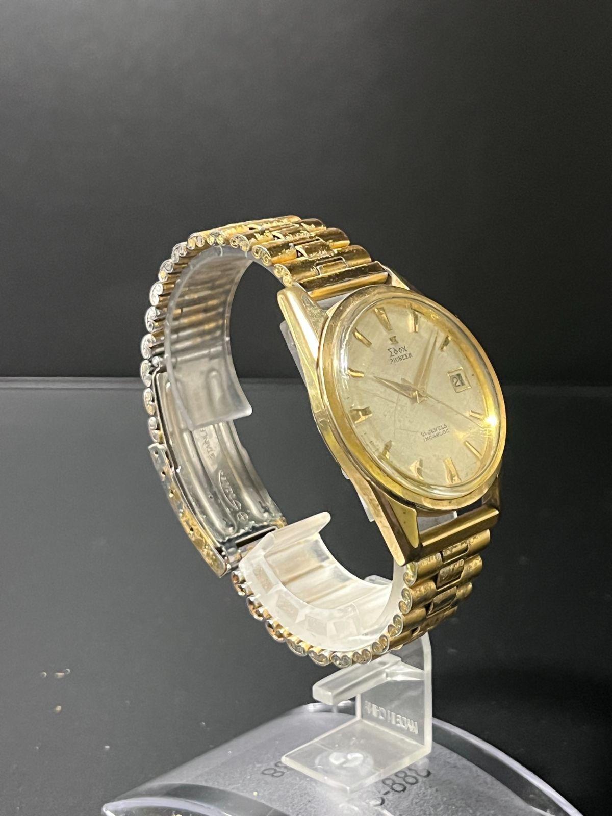 エドックス 時計 自動巻き 稼動 B25102604