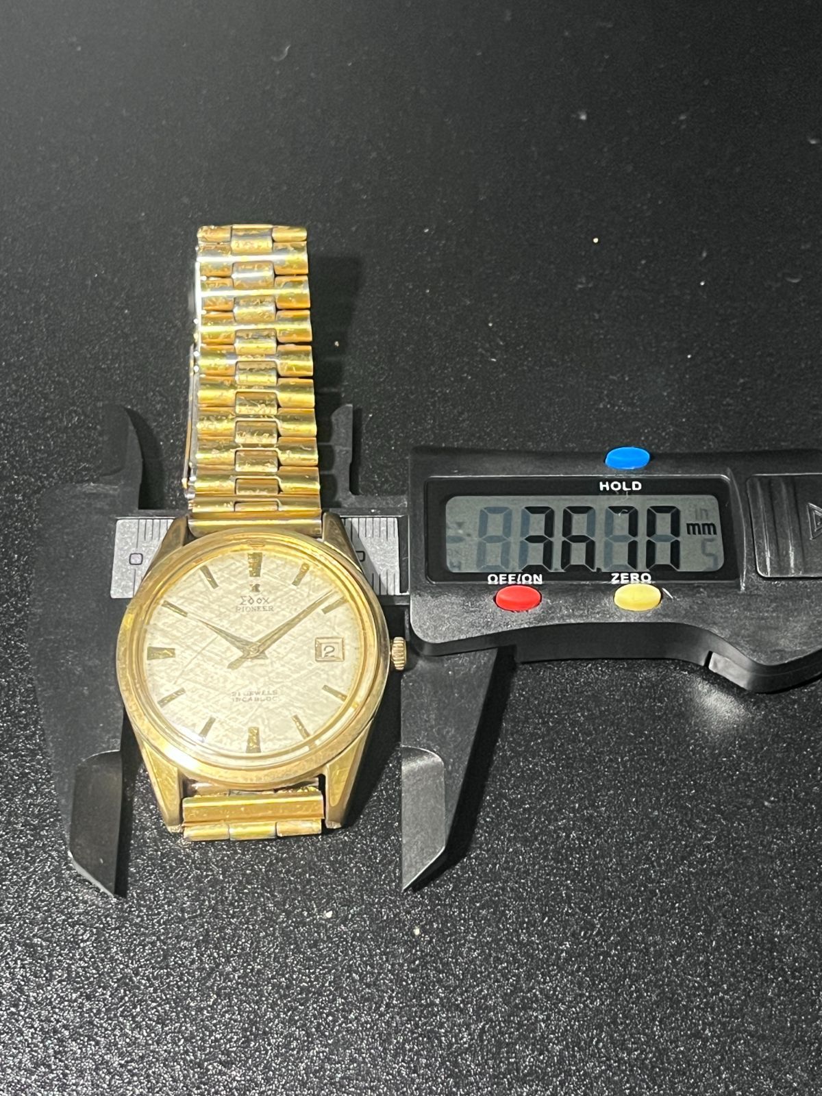  エドックス 時計 自動巻き 稼動 B25102604 ワードローブ 自動巻き時計 腕時計(アナログ)