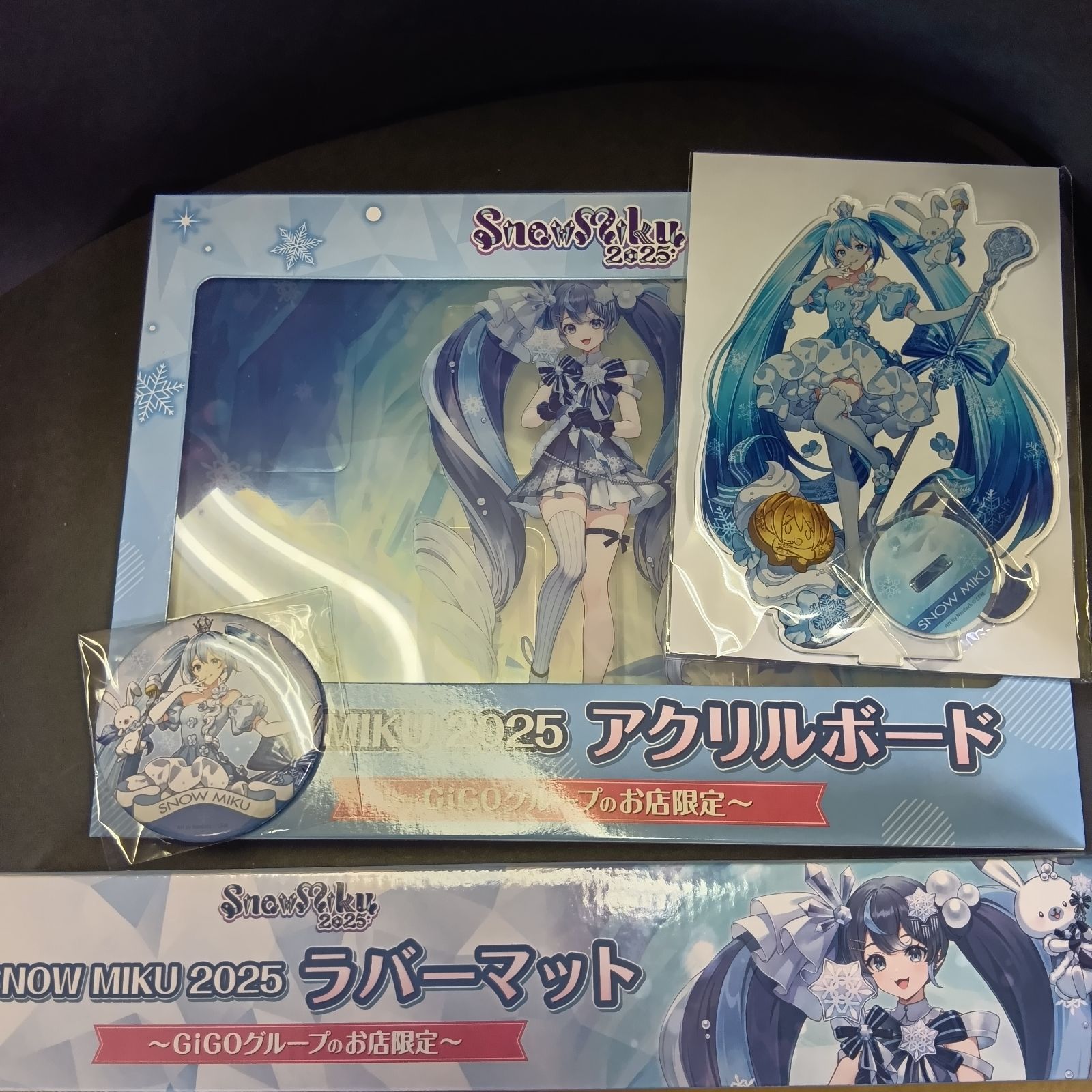 初音ミク SNOW MIKU 2025 6点セット アクリルスタンド アクリルボード