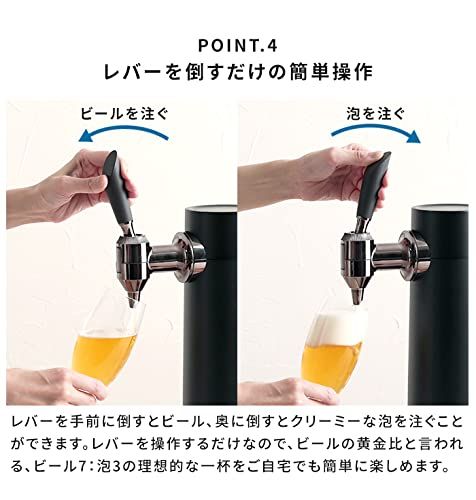 スタンド型ビールサーバー GH-BEERS 色 グリーンハウス マットブラック WWW_OPDRERGINERDOGAN_COM