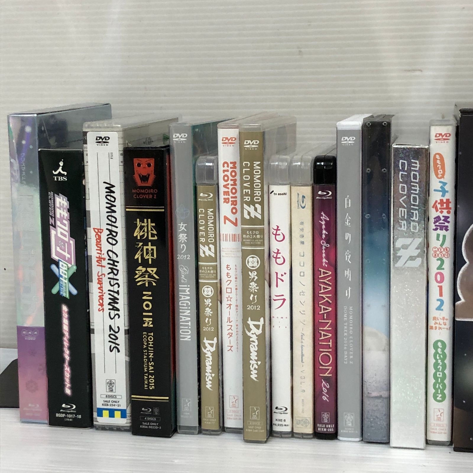 △ [DVD/Blu-ray] ももクロ ももいろクローバーZ 大量まとめ ※動作・欠