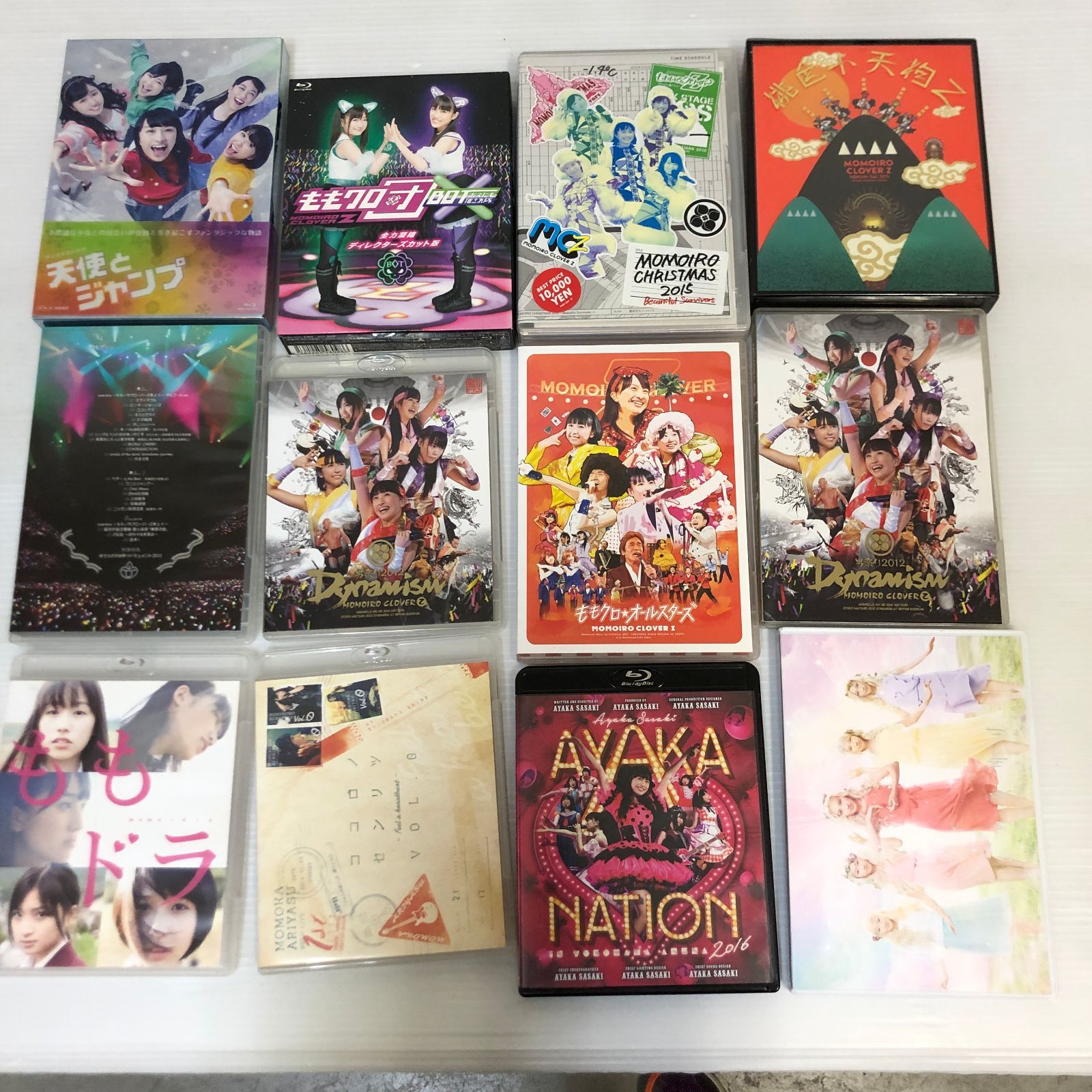△ [DVD/Blu-ray] ももクロ ももいろクローバーZ 大量まとめ ※動作・欠