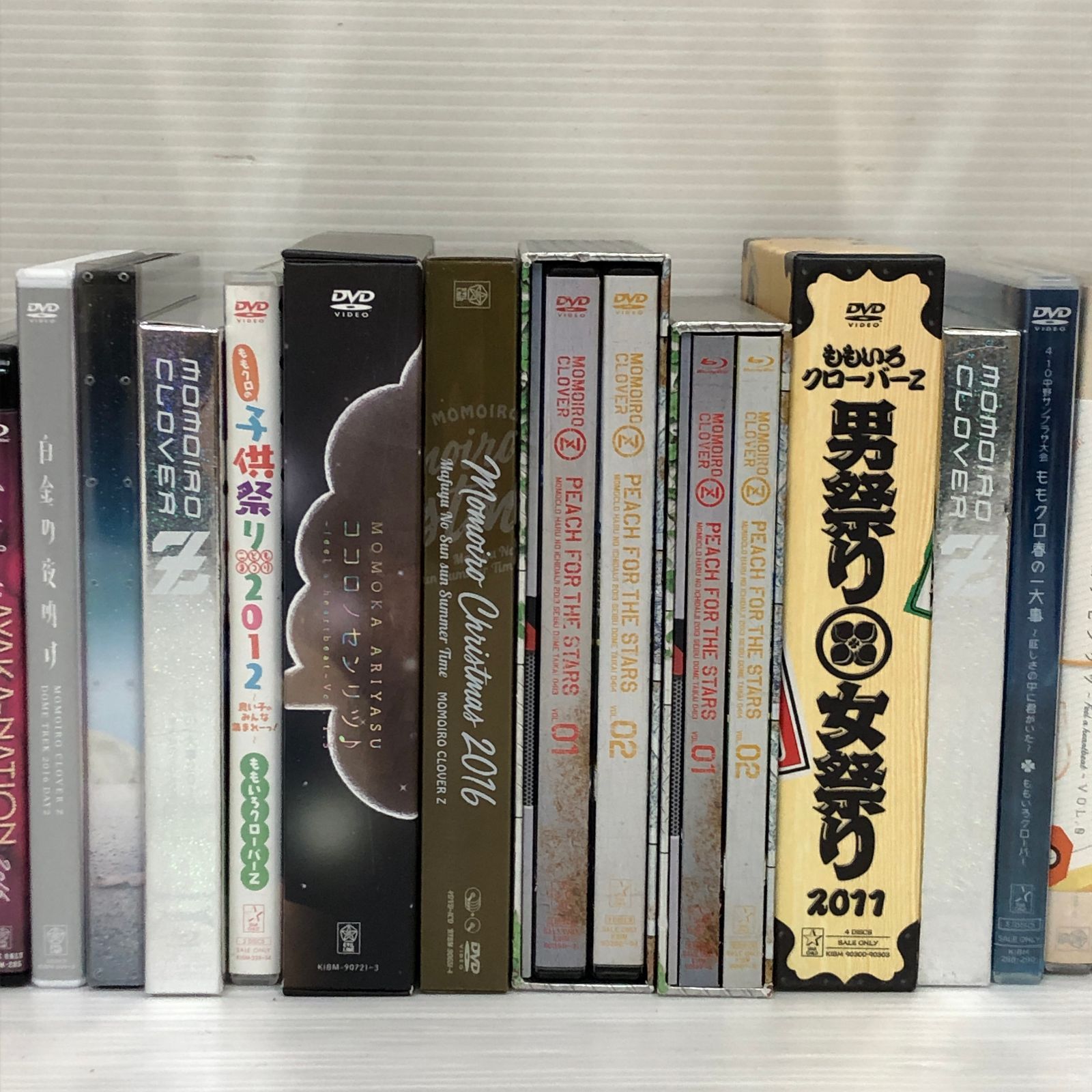 △ [DVD/Blu-ray] ももクロ ももいろクローバーZ 大量まとめ ※動作・欠