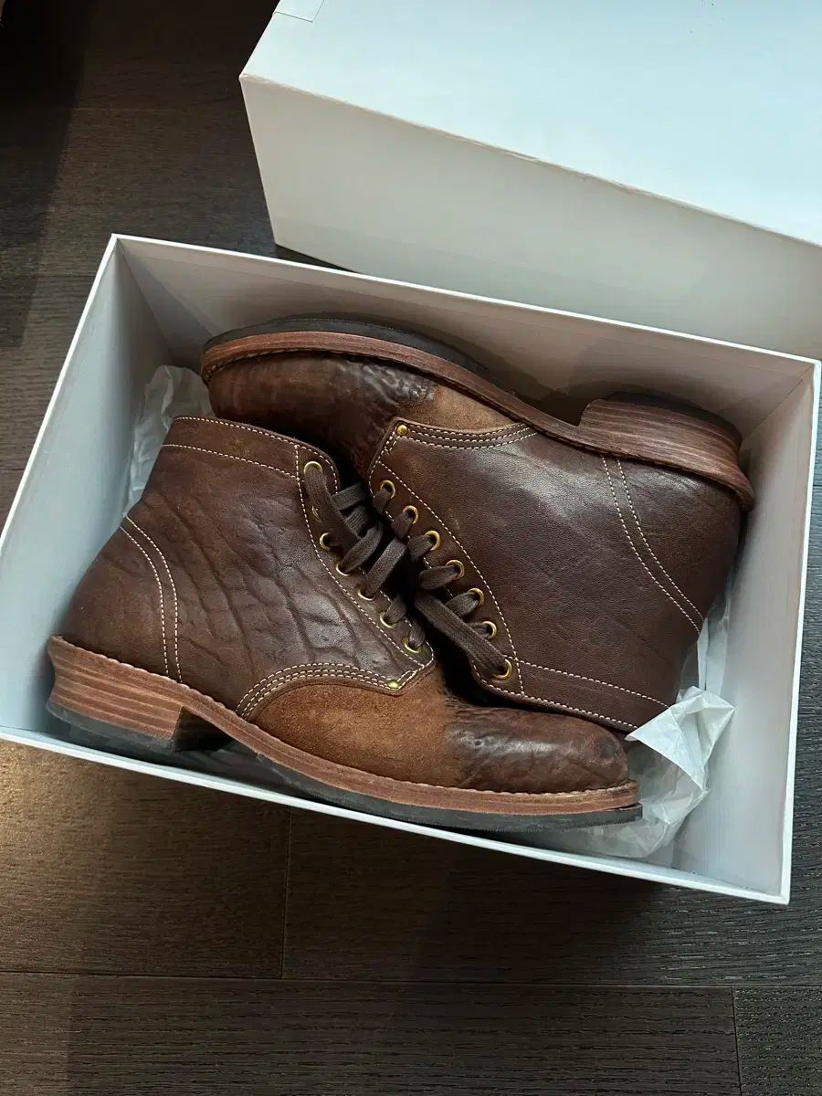 M10 visvim ブリガディアブーツ