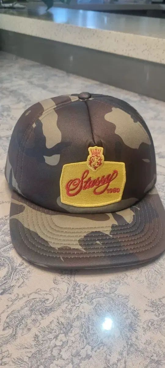 STUSSY カモフラージュキャップ 帽子 1980