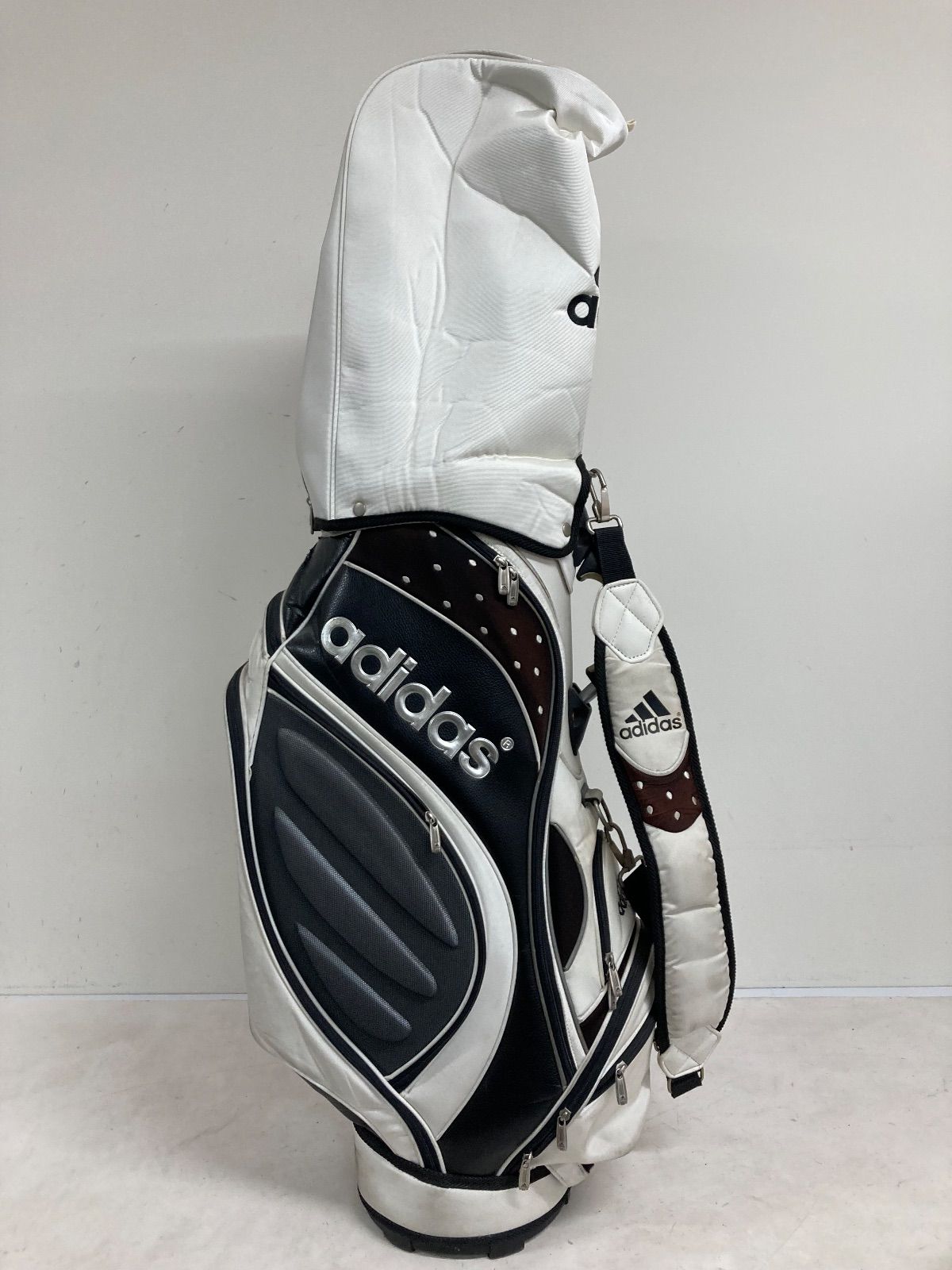 超メルカリ市　adidas キャディバッグ 送料無料☆adidas アディダス☆キャディバッグ キャディーバッグ