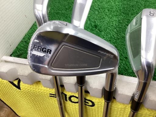 プロギア PRGR 01 6S アイアンセット IR スペックスチールIII Ver.2 フレックスS メンズ 男性用 右利き 右用 Nランク ゴルフクラブ