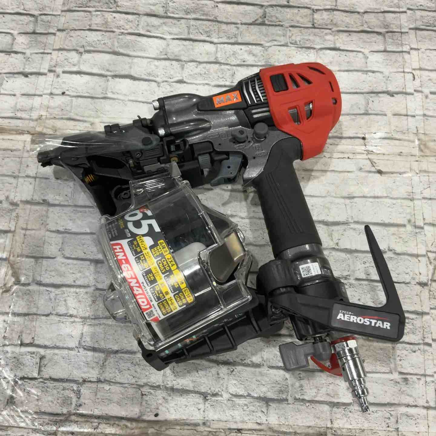 マックス MAX 高圧エア釘打ち機 HN-65N4 D -G 川口店