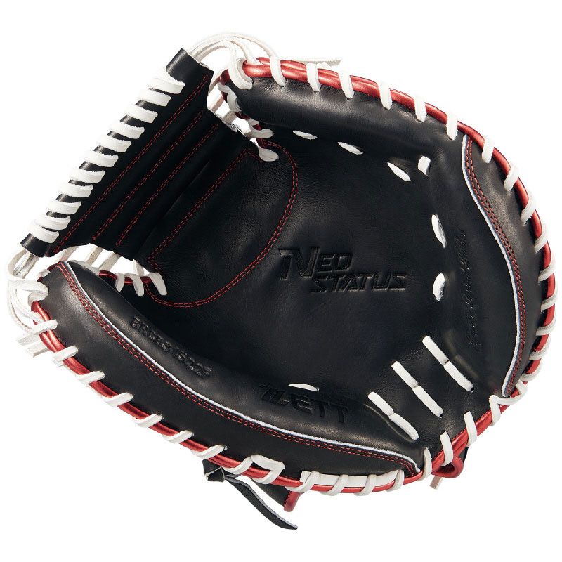 ZETT 軟式グローブ キャッチャーミット ZETT 軟式キャッチャーミット 黒