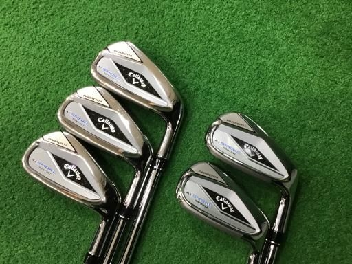 キャロウェイ PARADYM Ai SMOKE MAX FAST 5S アイアンセット IR NS PRO 850GH neo フレックスS メンズ 男性用 右利き 右用 Cランク ゴルフクラブ