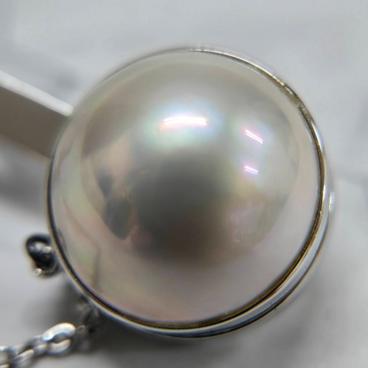 TASAKI 田崎真珠 タサキ マベパール ネクタイピン S刻印 シルバー