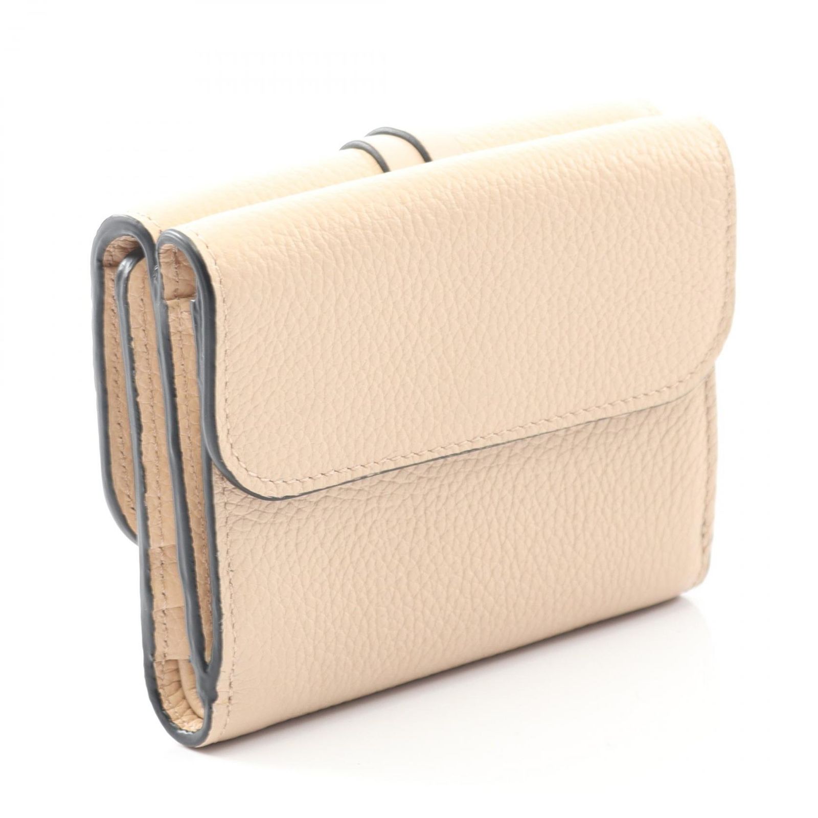 Chloe クロエ ALPHABET アルファベット スモール トリフォールドウォレット 三つ折り財布