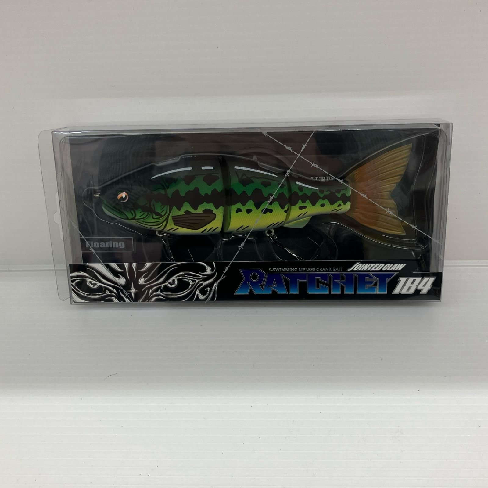 σσGAN CRAFT ガンクラフト ジョインテッドクローラチェット184 2.5D MIYABI BOTTLE GREEN BASS