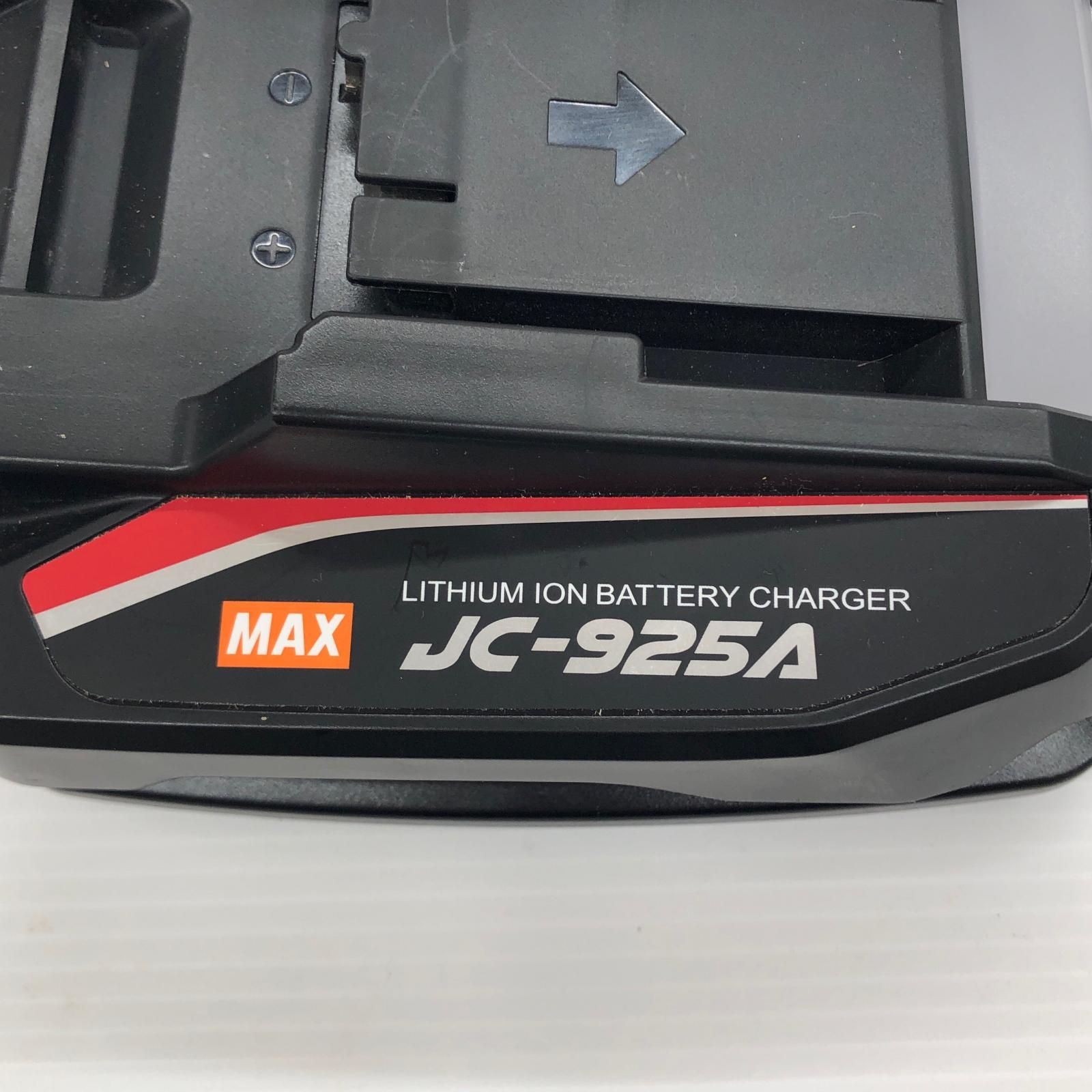  ДДMAX マックス コードレス式 充電式ピンネイラ 充電器 充電池 ケース付 18 v 5.0 Ah TJ-35 P レッド 釘打機 エアーツール