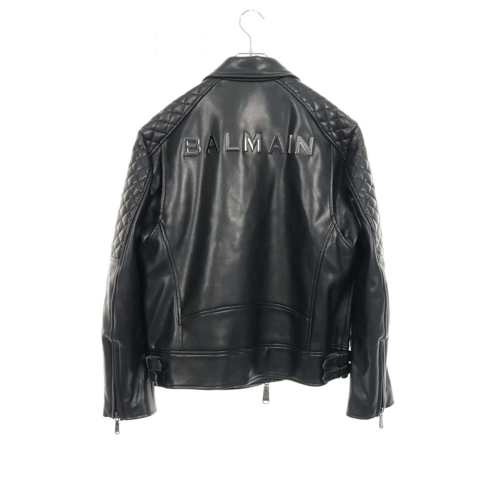 BALMAIN バルマン ECO LEATHER RIDERS JACKET ライダースジャケット