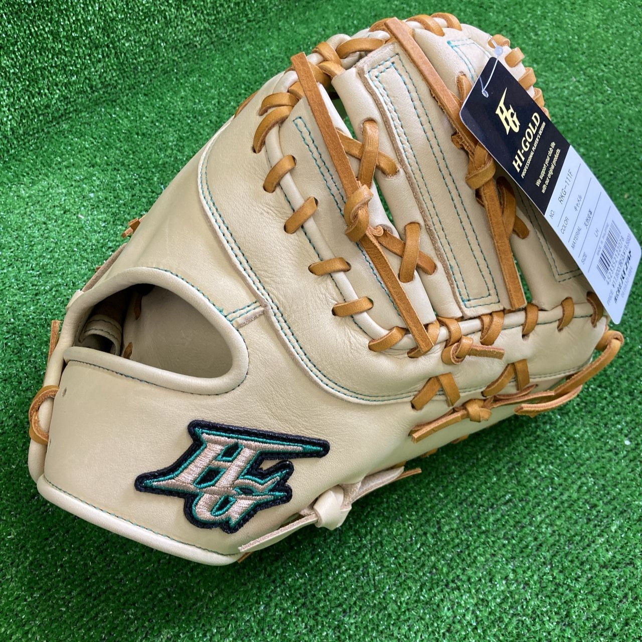 30%引 ハイゴールド 少年軟式用ファーストミット キャメル RKG111F