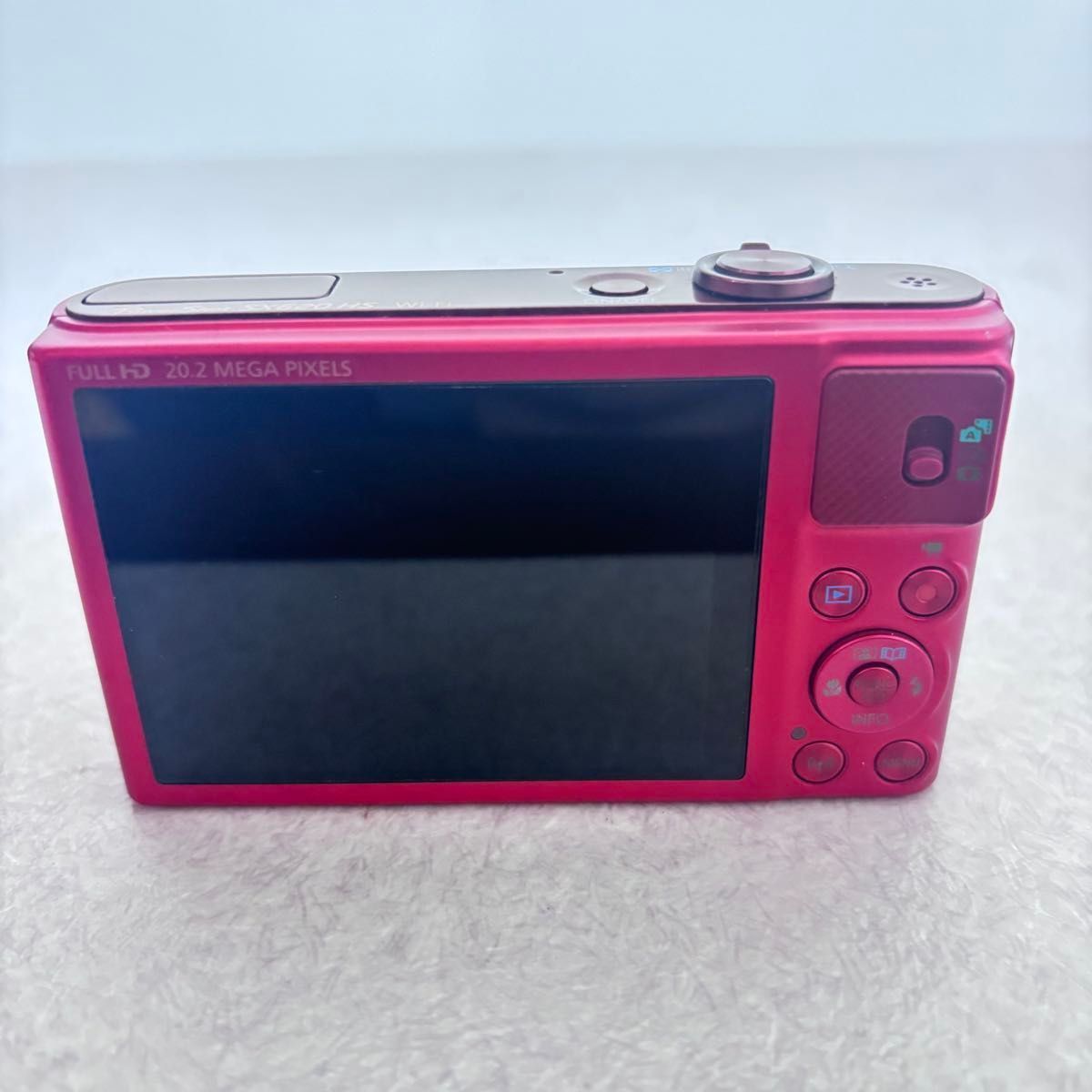 ❷美品CanonキャノンパワーショットデジタルカメラSX620HS PowerShot キヤノン Canon SX620 HS パワーショット レッド コンパクト