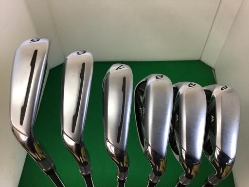テーラーメイド M2 6S アイアンセット IR RE-AX 90 STEEL JAPAN SPEC アイアン フレックスR メンズ 男性用 右利き 右用 Cランク ゴルフクラブ