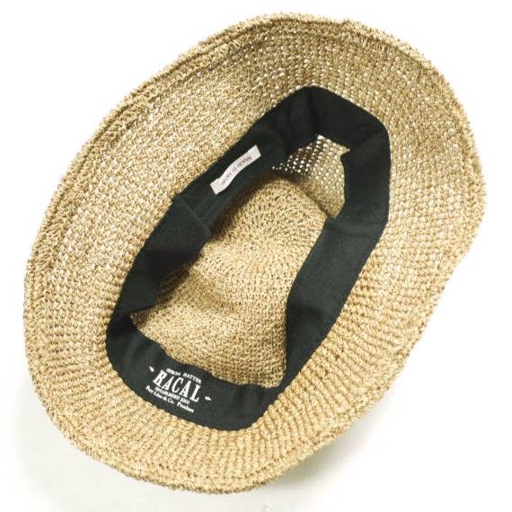 RACAL ラカル 日本製 Paper Fiber Knit Tulip Hat ペーパー