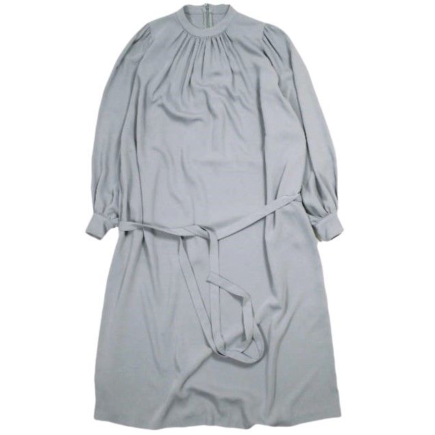 Graphpaper グラフペーパー Satin Puff Sleeve Dress サテンパフスリーブドレス GL191-60069 00 GRAY ワンピース トップス g24069