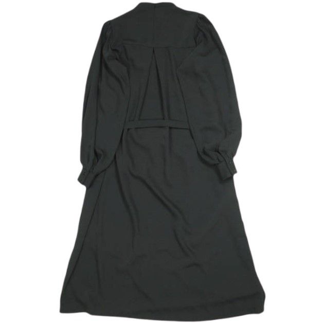 Graphpaper グラフペーパー Satin Puff Sleeve Dress サテンパフスリーブドレス GL 191-60069 00 BLACK ワンピース トップス g 24070