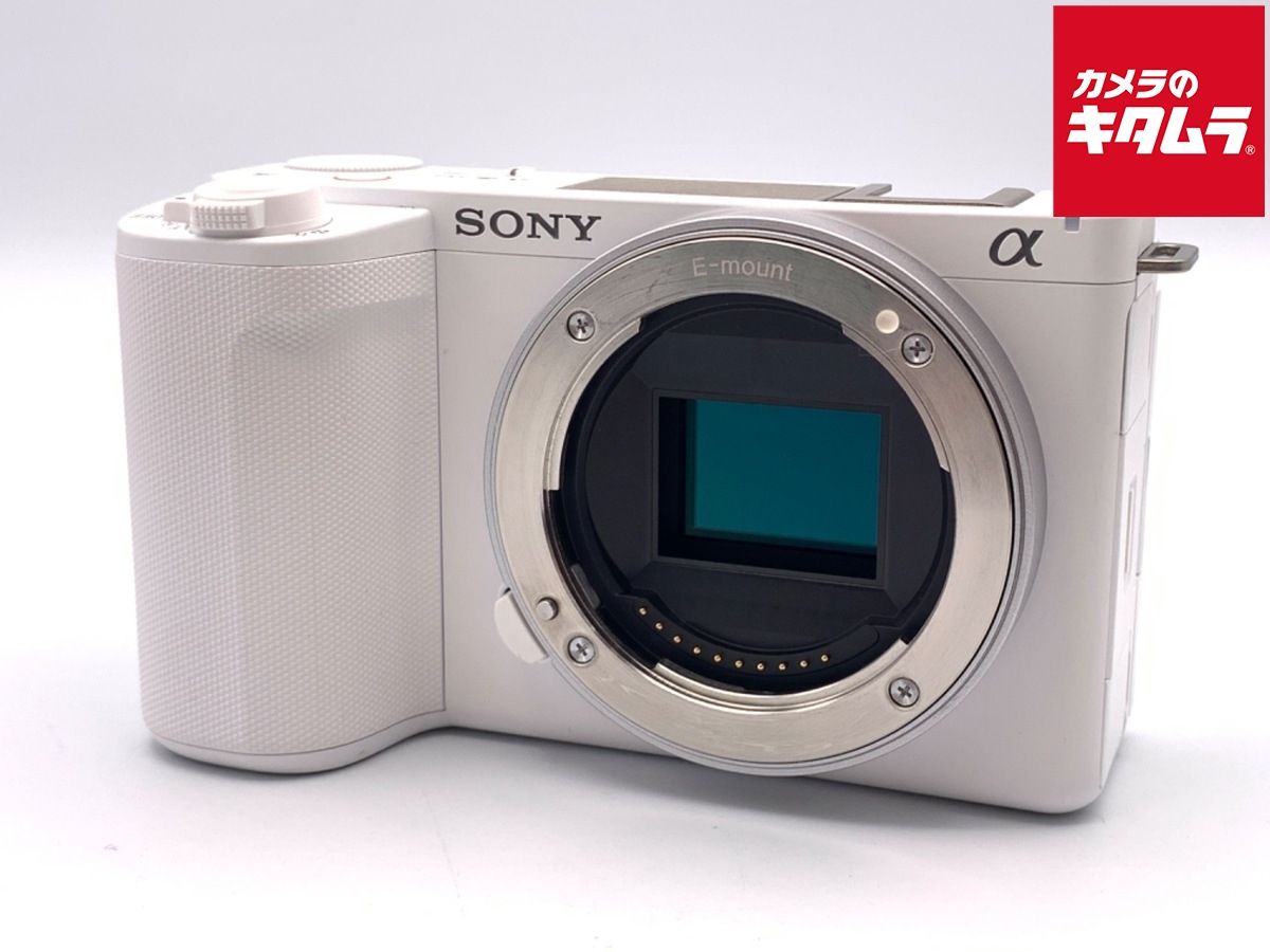 【中古】SONY ZV-E10 ホワイト ボディ VLOGCAM ZV-E10 ボディ [ホワイト] 中古価格比較 - 価格.com