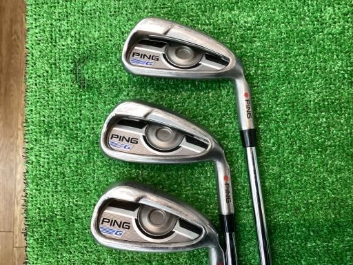 ピン G 6S アイアンセット IR PING AWT 2.0 LITE フレックスS メンズ 男性用 右利き 右用 Cランク ゴルフクラブ