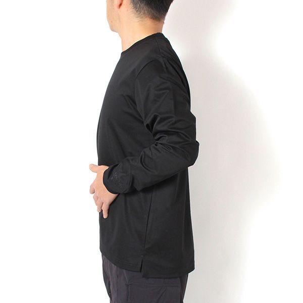 25AWモデル タトラス TATRAS メンズ SCILLATO スシラット 長袖Tシャツ【BLACK】 MJXA0211083588 BLACK/【2025-26AW】m-tops
