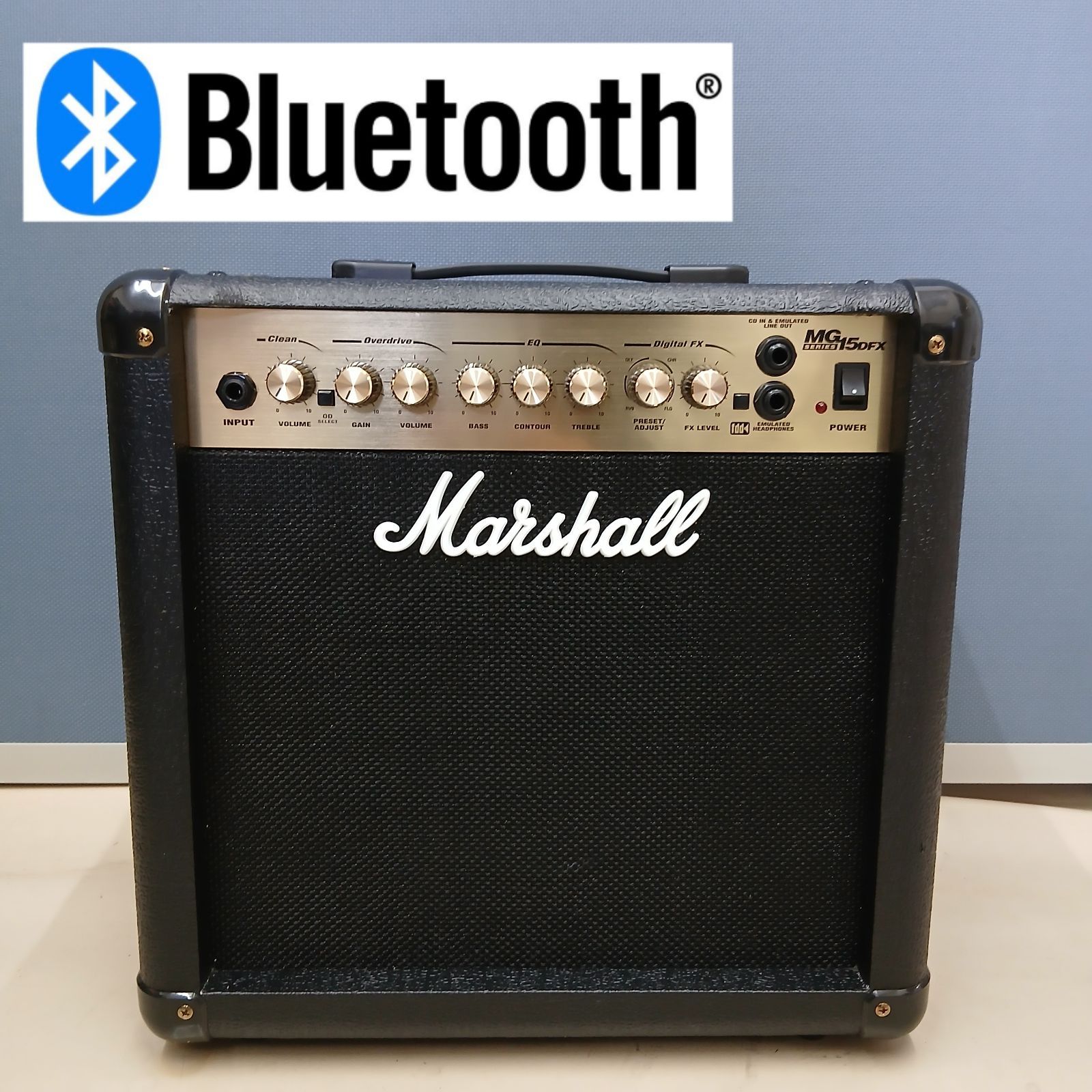 Marshall MG15DFX ギターアンプ Bluetooth機能搭載