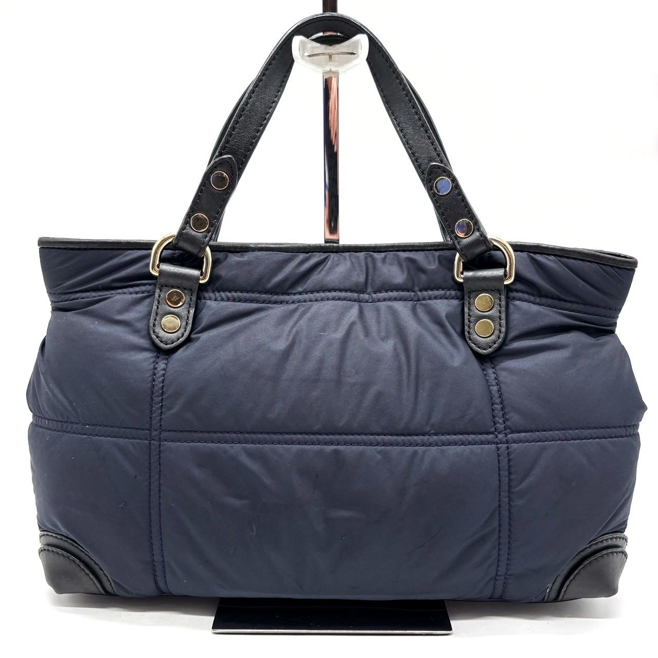 良品】 BURBERRY バーバリー ハンドバッグ トートバッグ ナイロン 