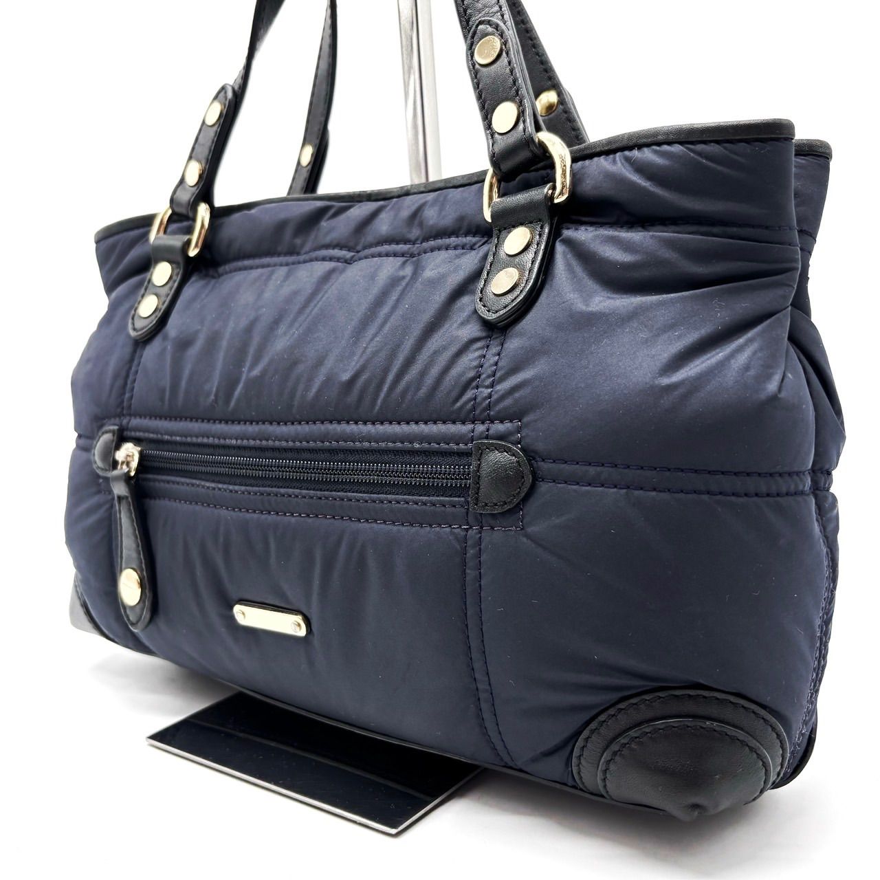 良品】 BURBERRY バーバリー ハンドバッグ トートバッグ ナイロン 