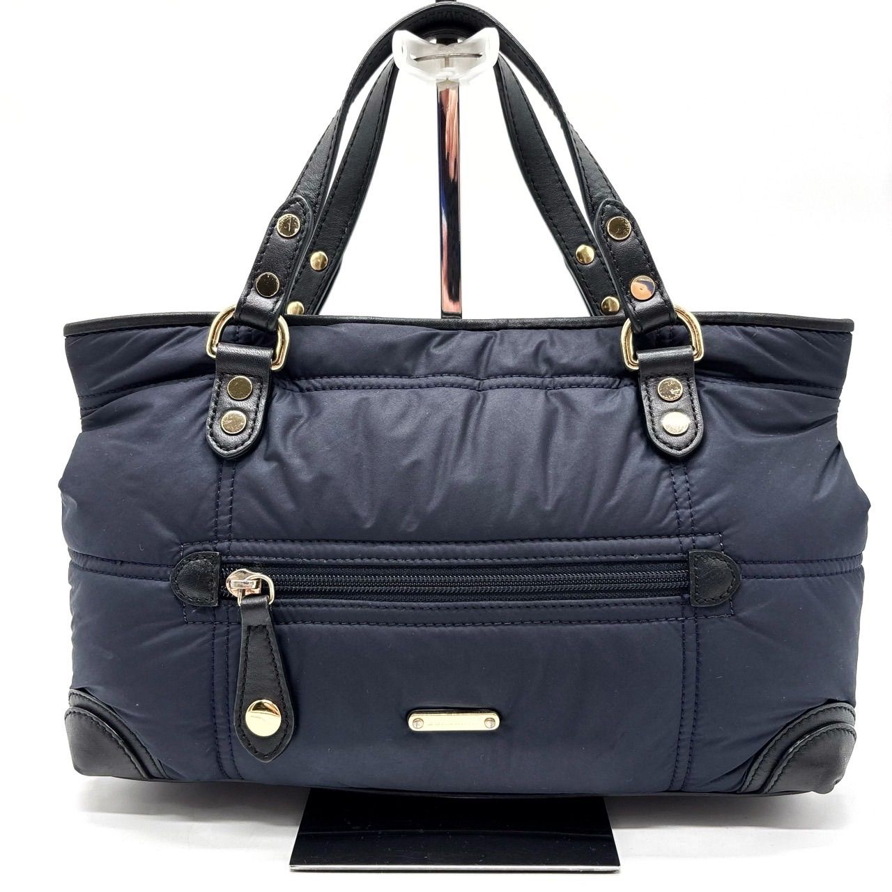 良品】 BURBERRY バーバリー ハンドバッグ トートバッグ ナイロン 