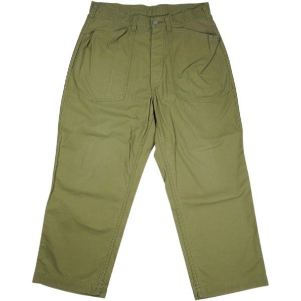 Size S TENDERLOIN テンダーロイン FATIGUE TROUSERS パンツ オリーブ 品-良い 20830057