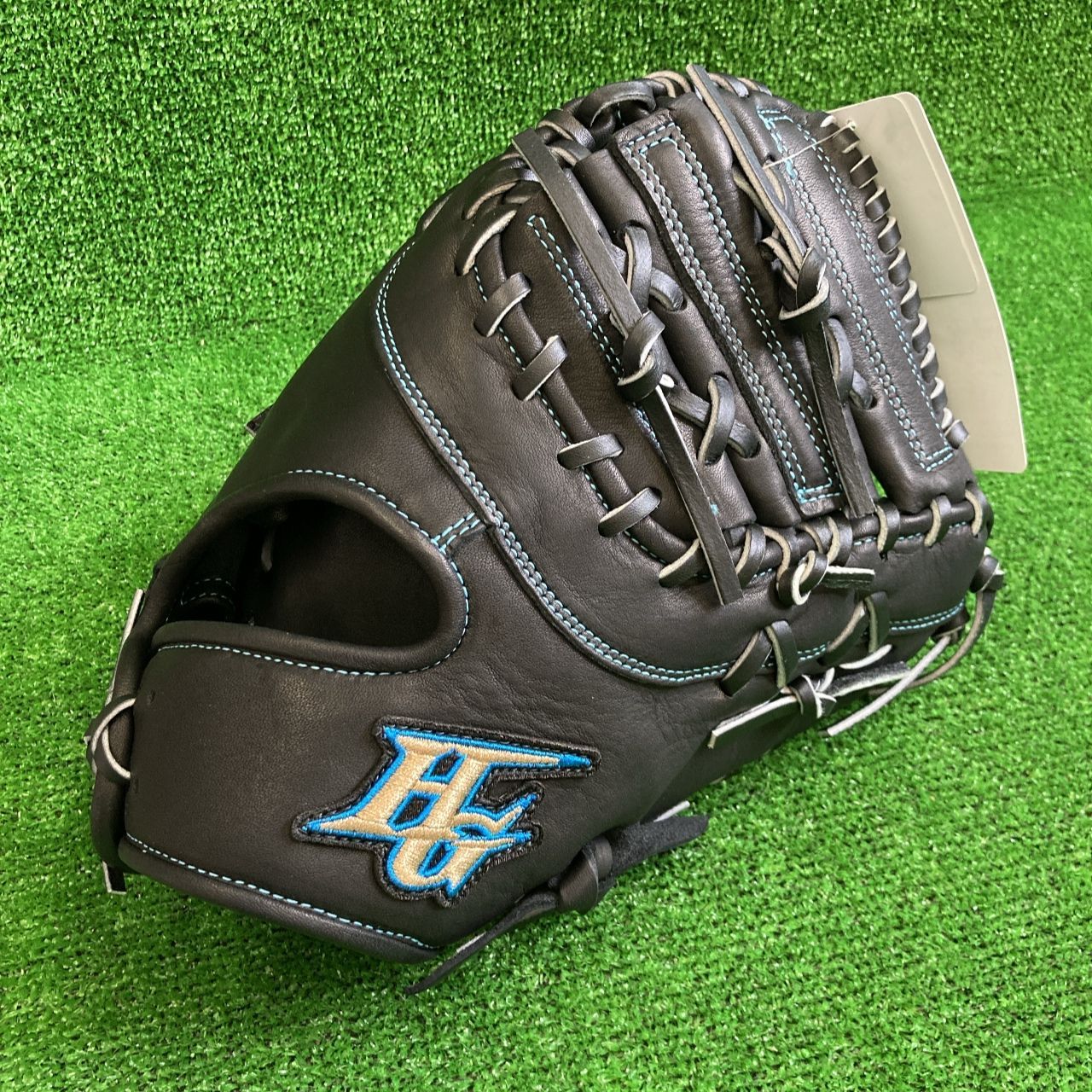 30%引 ハイゴールド 少年軟式用ファーストミット ブラック RKG131F