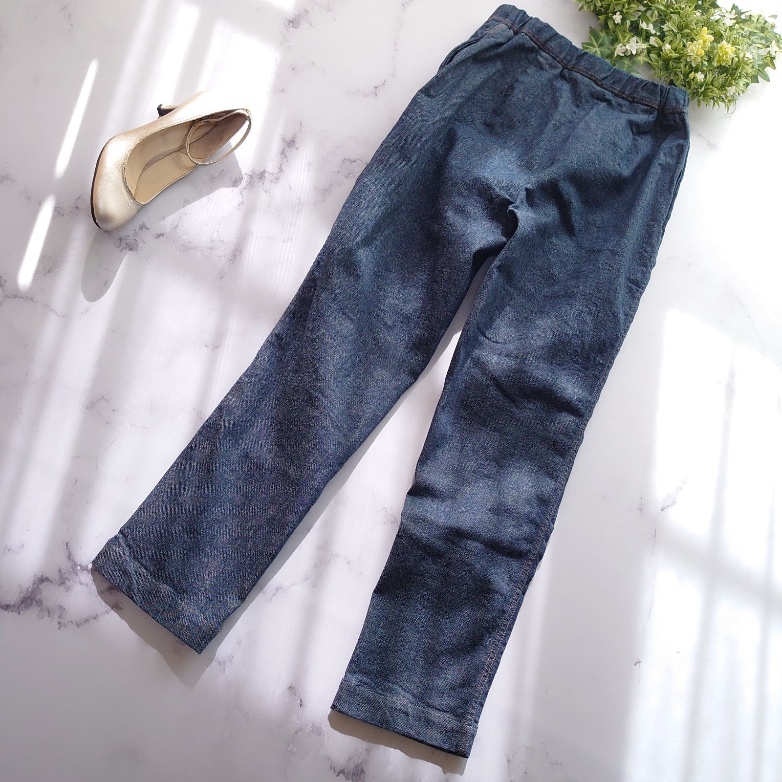 R ざっくりストレッチパンツ